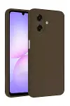 Samsung Galaxy A07 4G First Silikon - Kahverengi-1
