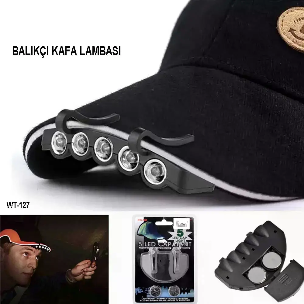 Şapkaya Takılan Lamba Wt-127