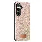 Onegif Samsung Galaxy S24 Fe Bright Simli Kapak - Pembe-3