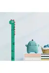 Sevimli Sarı Zürafa Yeşil Dinazor Deniz Kızı Roket Ağaç Boy Ölçüsü Sticker-3