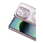 Xiao Red Note 14 4g Joke Simli Magneticsafe Kılıf - Pembe-2