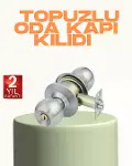 Kolay Montajlı Modern Tasarım Topuzlu Kilit-1