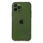 Apple İphone 12 Pro Kılıf Fly Lens Silikon - Yeşil-2
