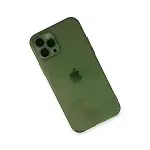 Apple İphone 12 Pro Kılıf Fly Lens Silikon - Yeşil-5