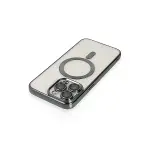 Apple İphone 15 Pro Kılıf Kross Magneticsafe Kapak - Titan Gri-4
