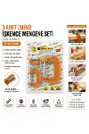 Mini Mengene Seti 3'lü (25-50-75 mm) Karbon Çelik-4