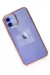 Apple iPhone 12 Kılıf Element Silikon - Pembe-6