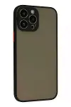 Apple iPhone 14 Pro Kılıf Montreal Silikon Kapak - Siyah-2