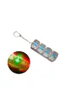 Işıklı Klavye-Stres Giderici Anahtarlık - BLUE SWİTCH-4