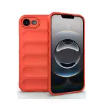 Apple İphone 16e Kılıf Optimum Silikon - Kırmızı-1
