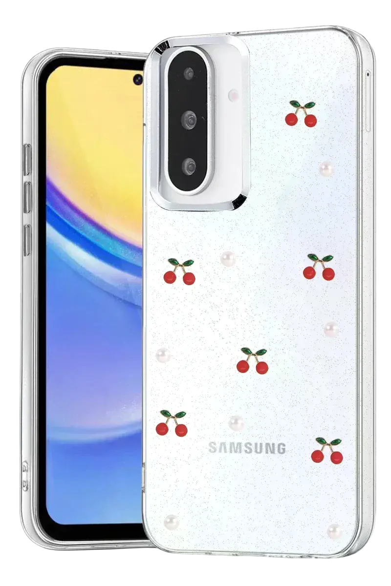 Samsung Galaxy A36 Fiyonk Desenli Kapak - Desen 9