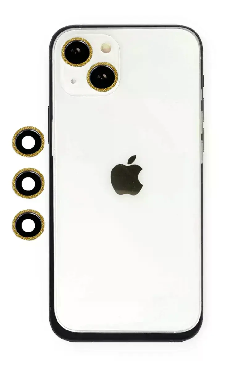 Apple iPhone 14 Shine Kamera Lens - Gold