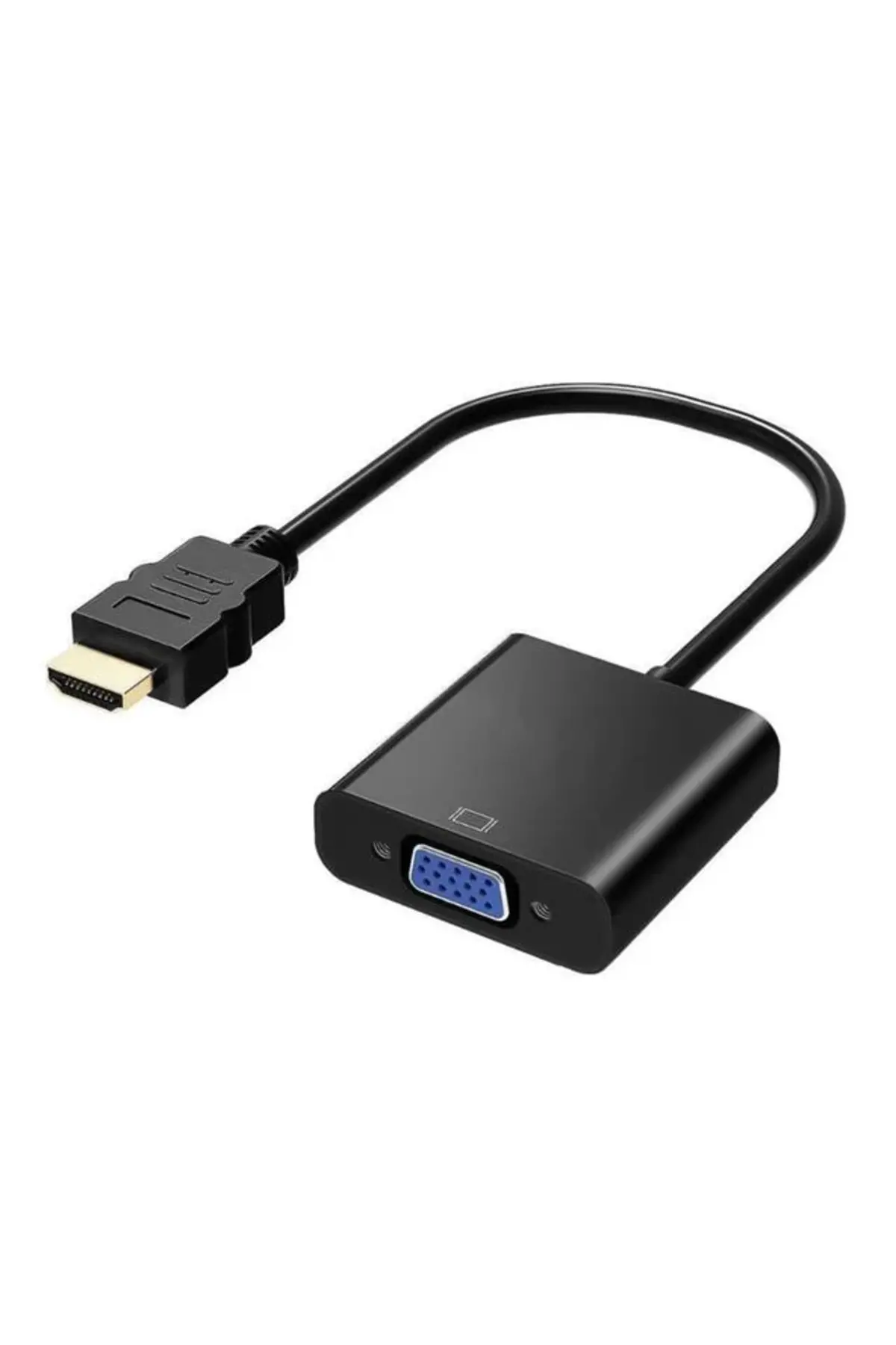 PM-2162 HD TO VGA Aktif Görüntü Çevirici Dönüştürücü Adaptör Ses Çıkışsız