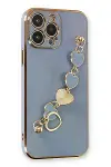 Apple iPhone 14 Pro Max Kılıf Esila Silikon - Gri-1