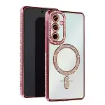 Samsung Galaxy A35 5g Joke Simli Magneticsafe Kılıf - Pembe-1