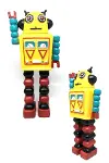 Decotown Nostaljik Sevimli Uzaylı Robot Şeklinde Figür Biblo-3
