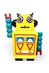 Decotown Nostaljik Sevimli Uzaylı Robot Şeklinde Figür Biblo-1