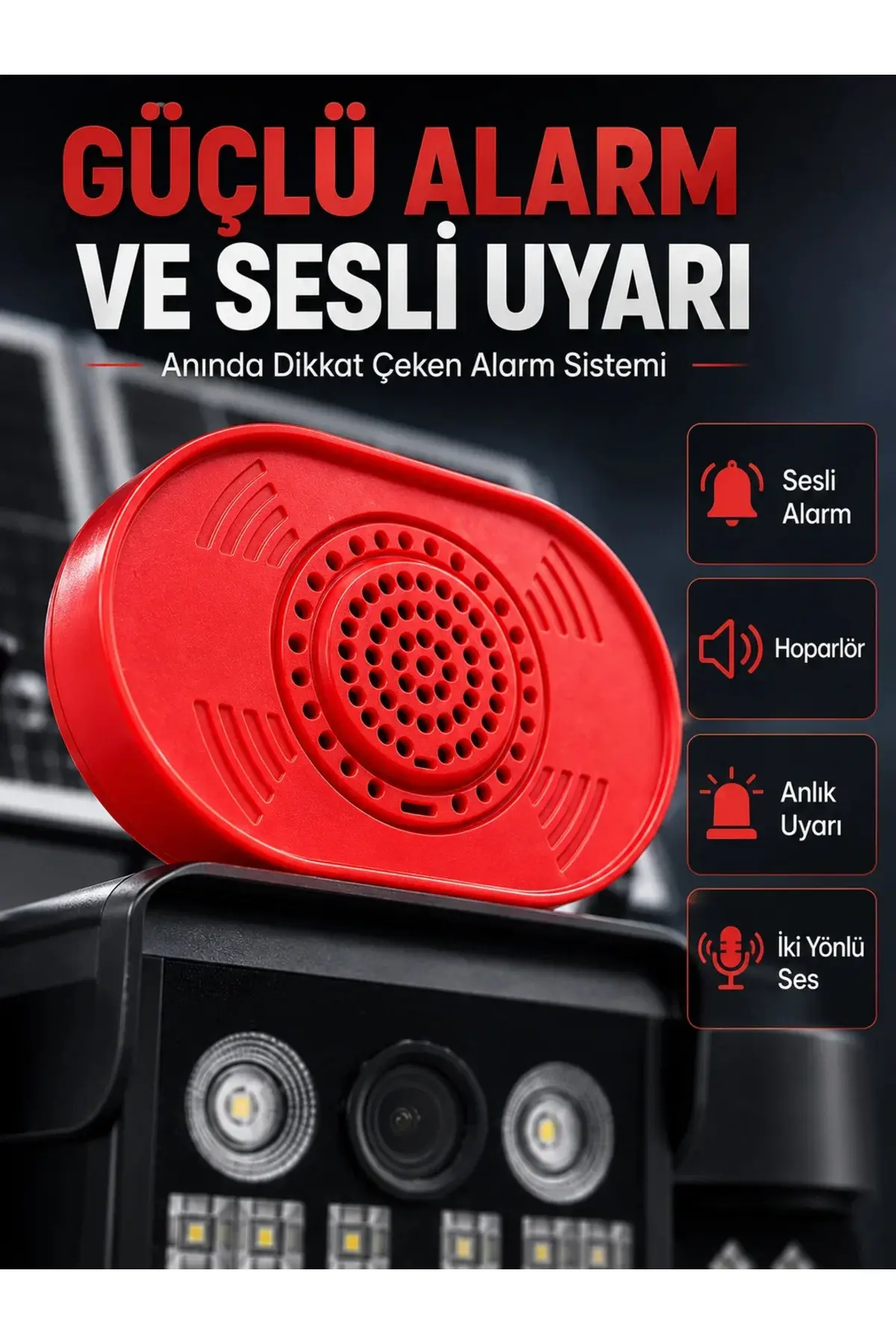 4 Farklı Kamera Modülü ile Aynı Anda Daha Geniş Alanları Görüntüleyebilen Akıllı Güvenlik Siste