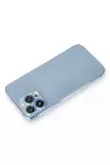 Apple iPhone 12 Pro Max Shine Kamera Lens Koruma Cam - Mavi-1