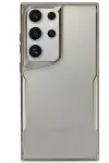 Samsung Galaxy S25 Ultra Kılıf Boyi Silikon Kapak - Titan Gri-1