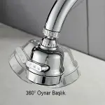 SN-27115 3 Kademeli Tasarruflu Musluk Başlığı 360 Derece-4