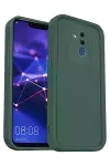 Huawei Mate 20 Lite Kılıf Viera Silikon - Koyu Yeşil-1