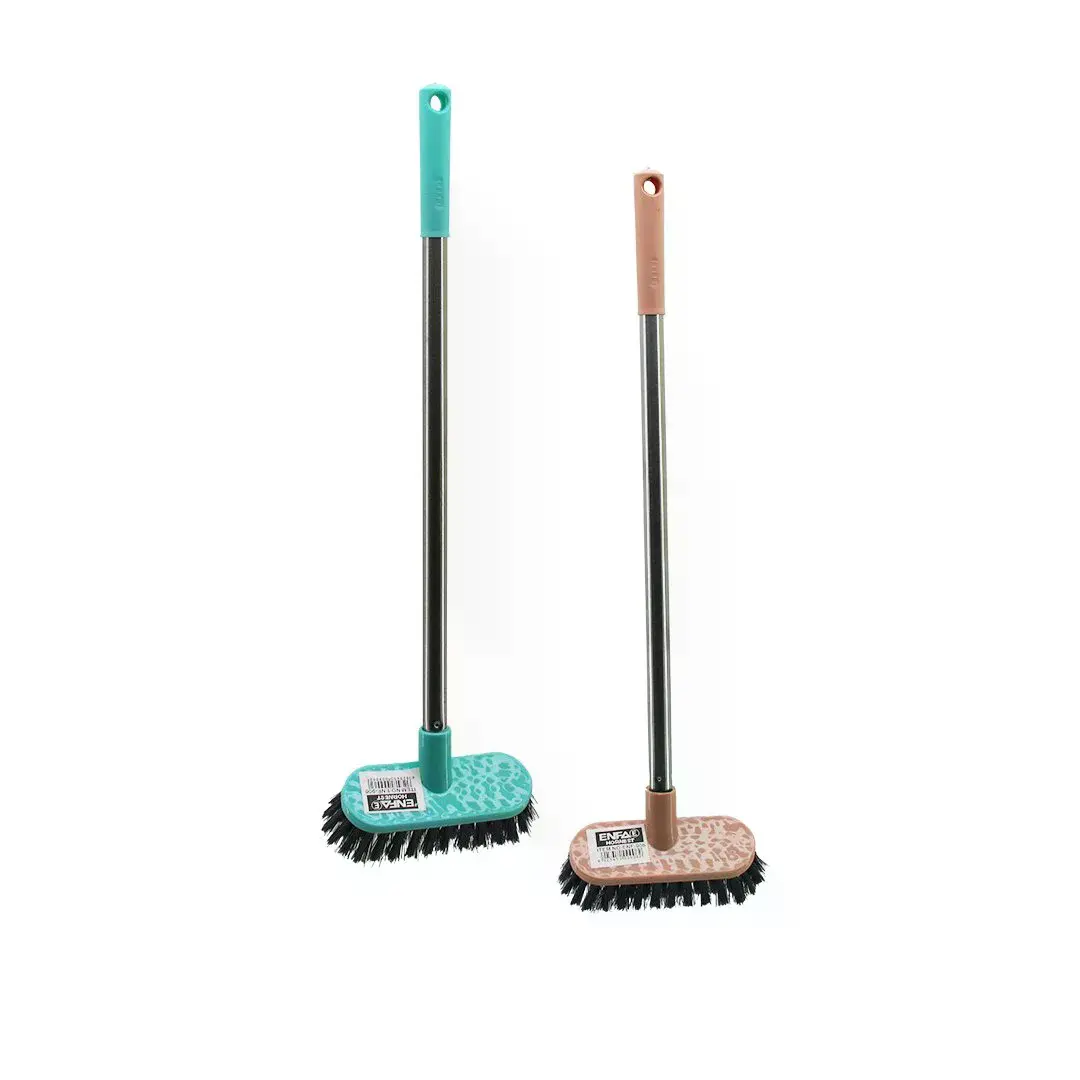 Mini Tezlik Fırçası Orta Sert Kıllar Metal SAPLI=40CM - 4.5X12.5CM