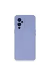 One Plus 9 Kılıf Nano içi Kadife Silikon - Lila-1