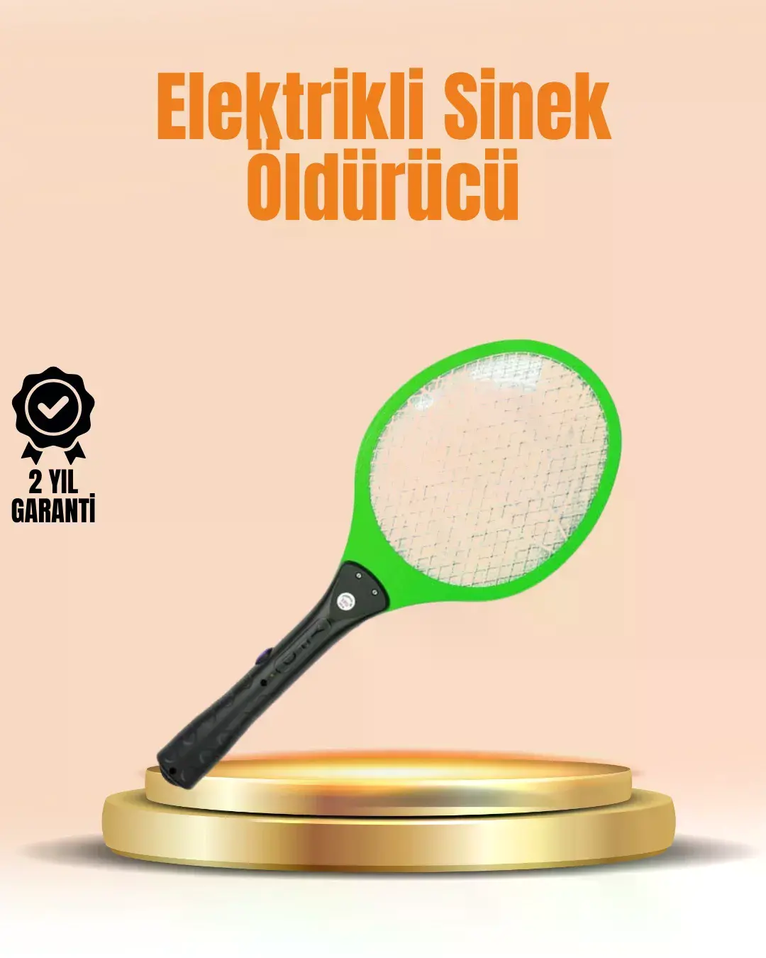Elektrikli Sinek Raketi | Yüksek Voltajlı, Güvenli ve Taşınabilir