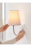 Soket Tipi Ayarlanabilir Başlıklı Dekoratif Gece Lambası-4