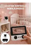 Geniş Ekranlı Bebek Monitörü Ağlama Algılama Özellikli Yeni Nesil-2