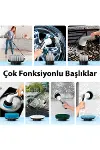 9'u 1 Arada Çok Amaçlı Kablosuz Şarjlı Tezlik Fırçası IP67 Yıkanabilir Başlık-2