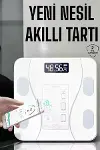 Tartı Baskül Dijital Elektronik Tartı Vücut iz Wifi Akıllı Yağ Ölçer-4