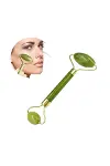 Jade Roller ve Gua Sha Taşı Yüz Bakım Masaj Seti-3