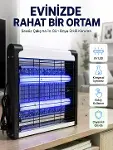 Ev, Ofis ve İş Yerleri İçin Sessiz UV LED Sinek Yakalama Cihazı-1