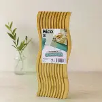 Bambu Servis Sunum Tahtası 17x39x1.5 cm (Çift Yüzlü Dalgalı/Klı)-1