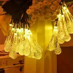 7m 50 Led Damla 8 Fonksiyonlu Solar Panelli-gün Işığı-3
