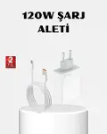 120W Type-C Hızlı Şarj Adaptörü – Akıllı Koruma ve Turbo Güç Desteği-1