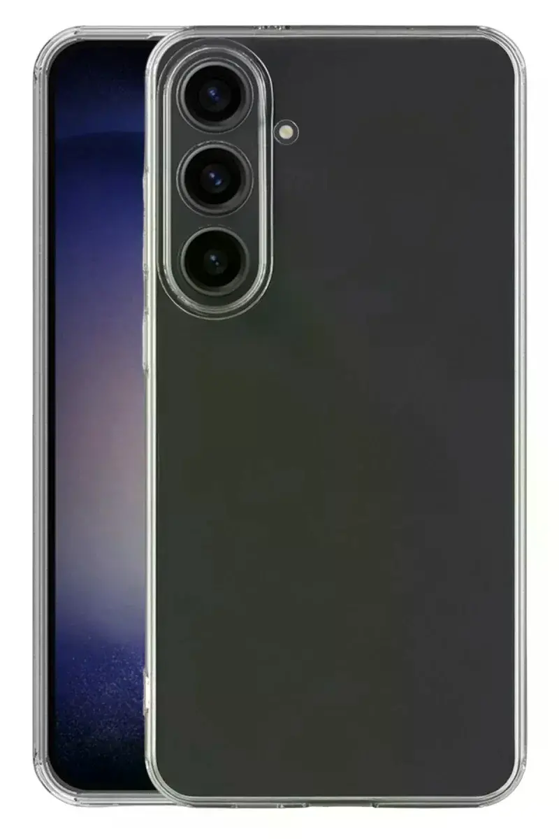 Samsung Galaxy S25 Kılıf Lüx Şeffaf Silikon