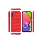 Samsung Galaxy A03s Kılıf Optimum Silikon - Kırmızı-3