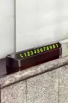 Numaralık Araç İçi Araba Araç Park Numaratör Telefon Numarası Yazma-2