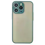 Apple iPhone 14 Pro Max Kılıf Montreal Silikon Kapak - Yeşil-3