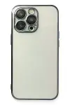 Apple iPhone 14 Pro Kılıf Razer Lensli Silikon - Siyah-1