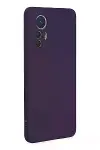 Xiao 12 Lite Kılıf Nano içi Kadife Silikon - Mor-2