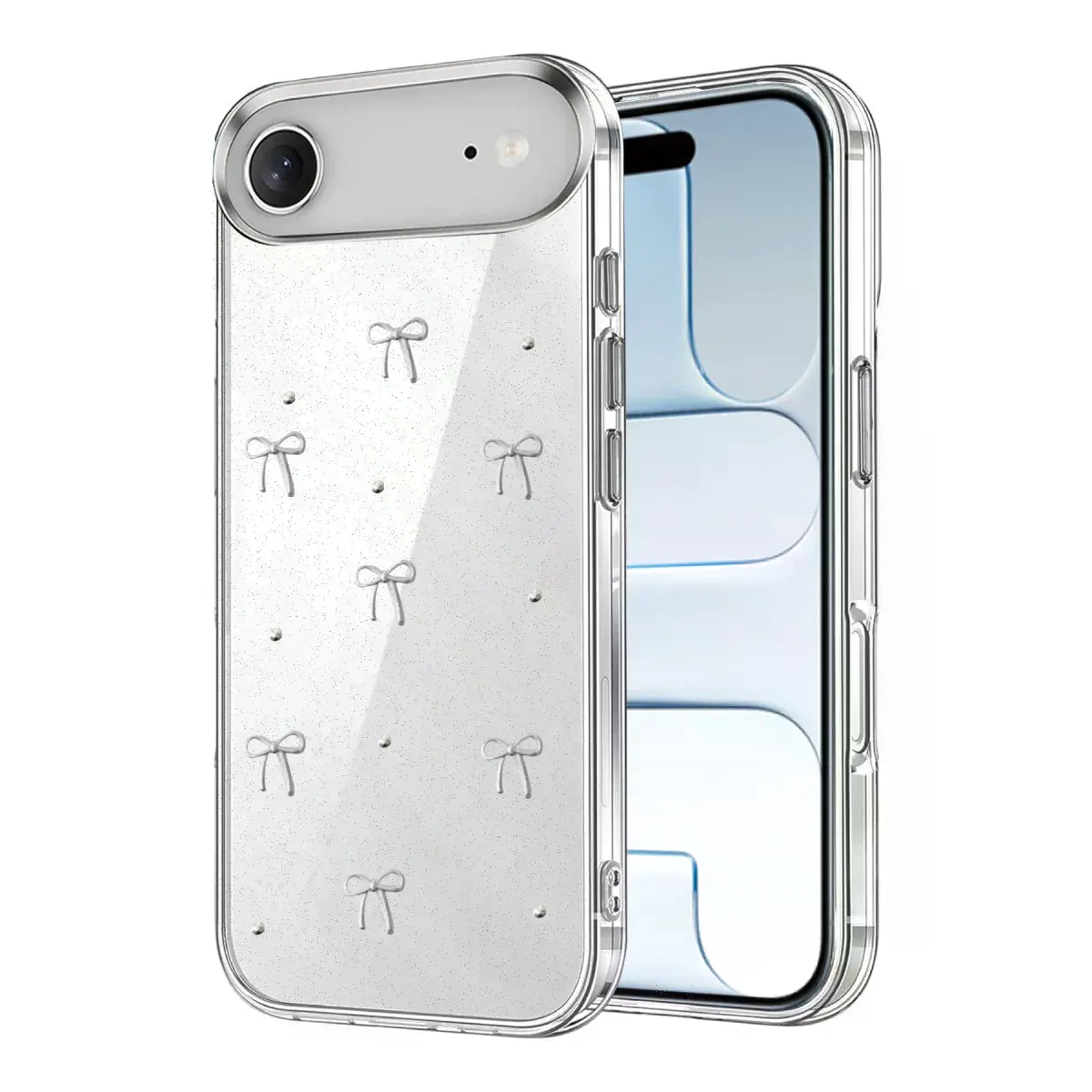 Apple İphone 17 Air Fiyonk Desenli Kapak - Desen 5