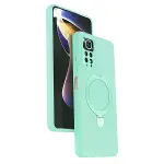 Xiao Red Note 12 Pro 4g Regal Magsafe Standlı Kapak - Su Yeşili-1