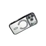 Apple İphone 17 Pro Joke Simli Magneticsafe Kılıf - Siyah-4