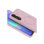 Samsung Galaxy A36 Regal Magsafe Standlı Kapak - Açık Pembe-6