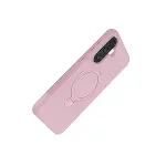 Samsung Galaxy A36 Regal Magsafe Standlı Kapak - Açık Pembe-8