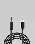 iPhone Uyumlu Lightning 3.5mm Aux Adaptör Kablo Stereo Ses Aktarım-4